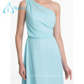 Summer New Design Elegant Pleat Robes de demoiselle d&#39;honneur Chiffon